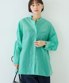 Rouge vif la cle / ルージュ・ヴィフ ラクレ シャツ・ブラウス | 【店舗限定】ナチュラルオーガンジーシアーシャツ