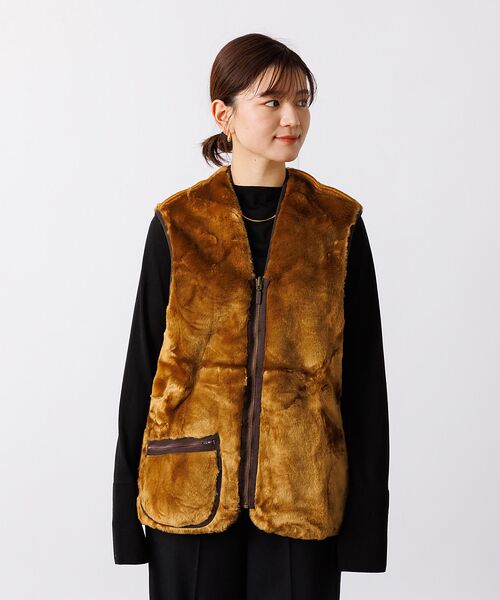 Rouge vif la cle / ルージュ・ヴィフ ラクレ ベスト | 【barbour/バブアー】 warm pile waistcoat zip-i | 詳細11