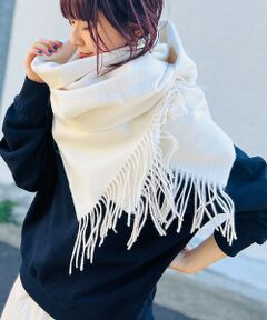 Rouge vif la cle / ルージュ・ヴィフ ラクレ マフラー・ショール・スヌード・ストール | 【TWEEDMILL/ツイードミル】　 ウールストール