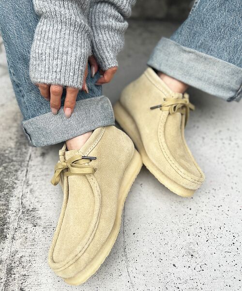 Rouge vif la cle / ルージュ・ヴィフ ラクレ ブーツ（ショート丈） | 【CLARKS/クラークス】ワラビーブーツ　wallabee Boot | 詳細2