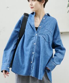 Rouge vif la cle / ルージュ・ヴィフ ラクレ シャツ・ブラウス | NEW オーバーサイズデニムシャツ