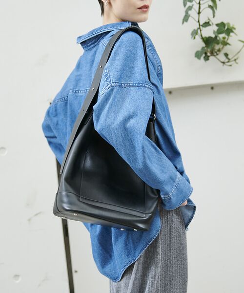 Rouge vif la cle / ルージュ・ヴィフ ラクレ シャツ・ブラウス | NEW オーバーサイズデニムシャツ | 詳細2