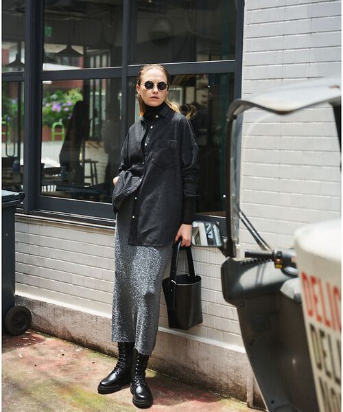 Rouge vif la cle / ルージュ・ヴィフ ラクレ シャツ・ブラウス | NEW オーバーサイズデニムシャツ | 詳細18