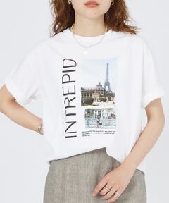 【LE TRIO ABAHOUSE】INTREPID / グラフィックTシャツ　