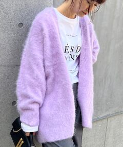 Rouge vif la cle / ルージュ・ヴィフ ラクレ カーディガン・ボレロ | シャギーニットカーディガン