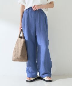 Rouge vif la cle / ルージュ・ヴィフ ラクレ パンツ | 【追加】レーヨンリネンベイカーイージーパンツ