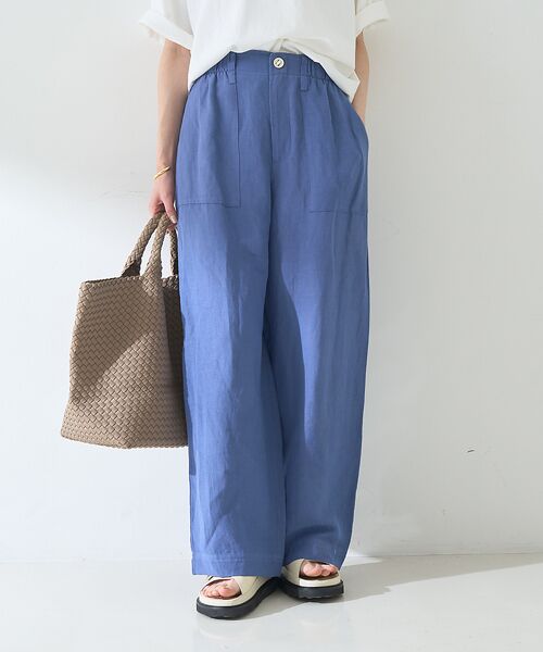 Rouge vif la cle / ルージュ・ヴィフ ラクレ パンツ | 【追加】レーヨンリネンベイカーイージーパンツ | 詳細23