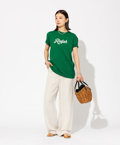 Rouge vif la cle / ルージュ・ヴィフ ラクレ Tシャツ | 【POLO RALPH LAUREN／ポロラルフローレン】"RALPH"ロゴT- | 詳細12