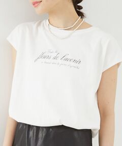 【TICCA/ティッカ】別注ウォッシュ天竺フレンチロゴTシャツ