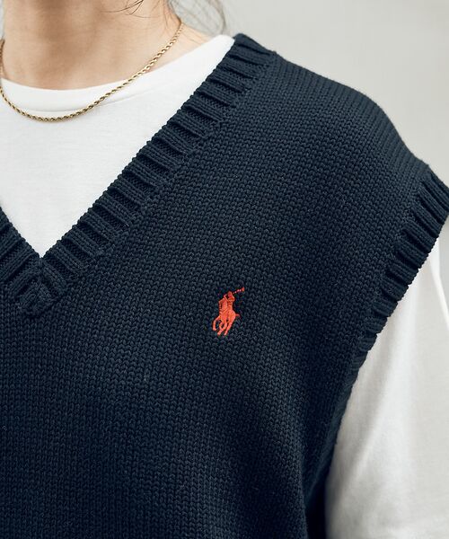 Rouge vif la cle / ルージュ・ヴィフ ラクレ ベスト | 【POLO RALPH LAUREN/ポロラルフローレン】ビッグフィットベストB | 詳細22