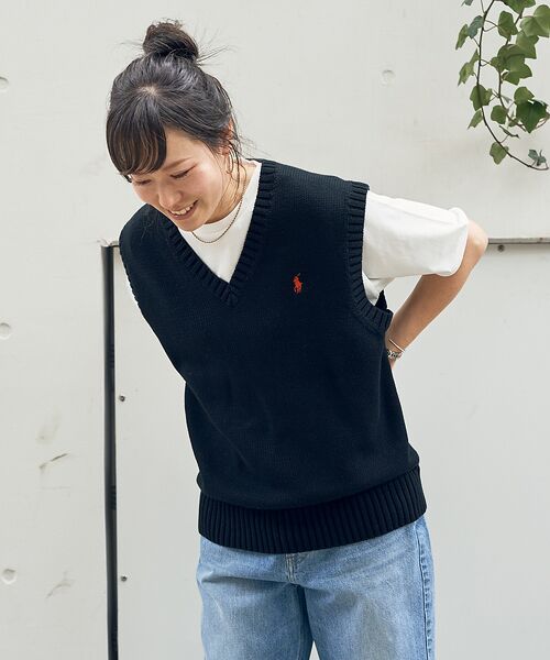 Rouge vif la cle / ルージュ・ヴィフ ラクレ ベスト | 【POLO RALPH LAUREN/ポロラルフローレン】ビッグフィットベストB | 詳細9