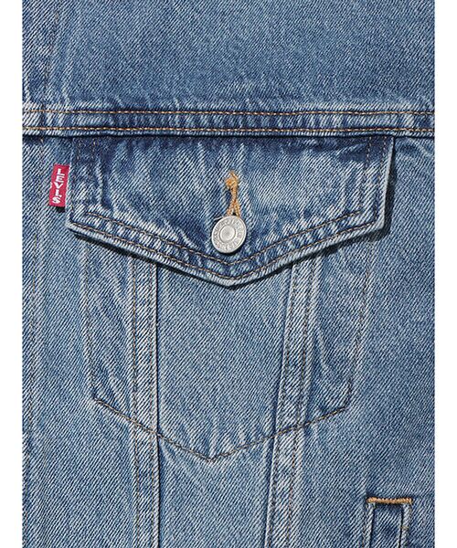 Rouge vif la cle / ルージュ・ヴィフ ラクレ Gジャン・デニムジャケット | 【Levi's/リーバイス】  90S トラッカージャケット SOFT AS B | 詳細23