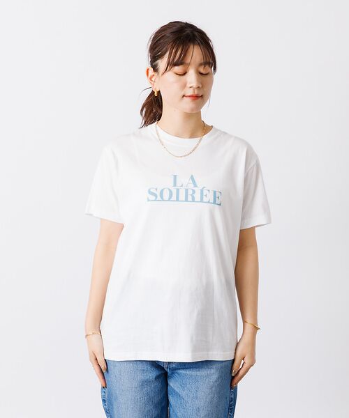 Rouge vif la cle / ルージュ・ヴィフ ラクレ Tシャツ | フロントバックロゴ半袖Tシャツ | 詳細6