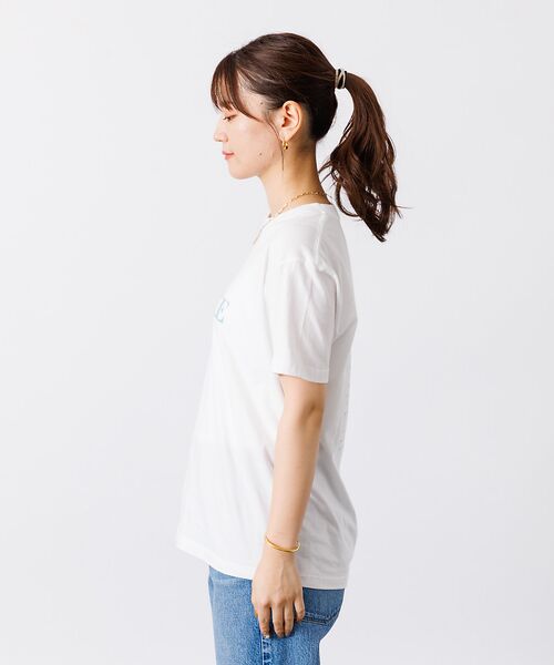 Rouge vif la cle / ルージュ・ヴィフ ラクレ Tシャツ | フロントバックロゴ半袖Tシャツ | 詳細7