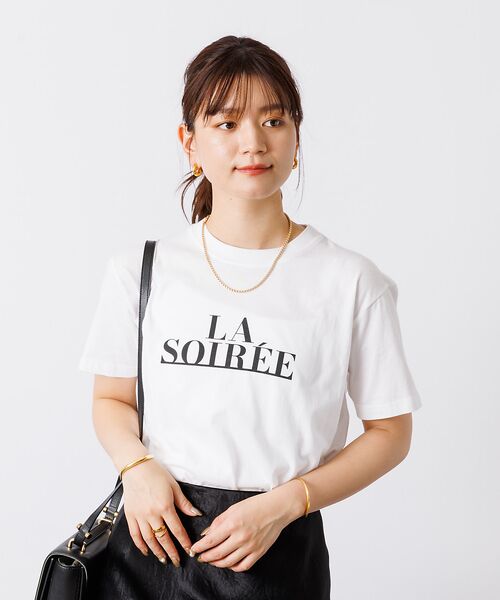 Rouge vif la cle / ルージュ・ヴィフ ラクレ Tシャツ | フロントバックロゴ半袖Tシャツ | 詳細14