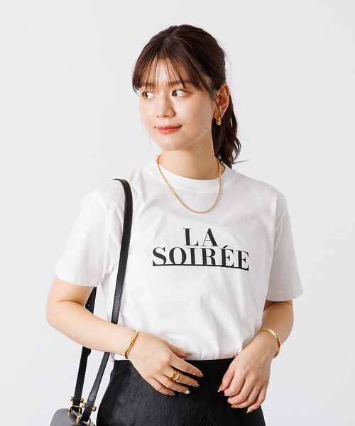 Rouge vif la cle / ルージュ・ヴィフ ラクレ Tシャツ | フロントバックロゴ半袖Tシャツ | 詳細15