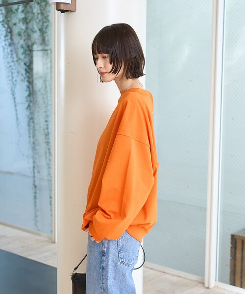 Rouge vif la cle / ルージュ・ヴィフ ラクレ Tシャツ | ゆるシルエットバックヘンリーカットプルオーバー | 詳細26