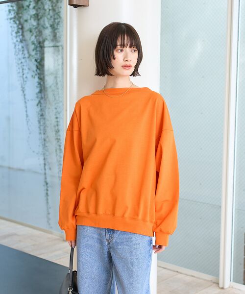 Rouge vif la cle / ルージュ・ヴィフ ラクレ Tシャツ | ゆるシルエットバックヘンリーカットプルオーバー | 詳細27