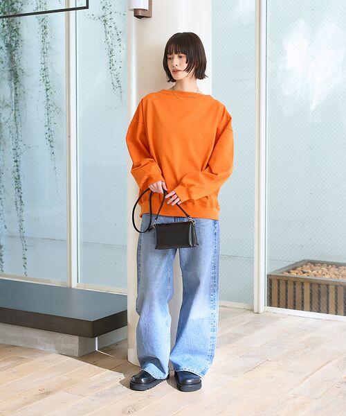 Rouge vif la cle / ルージュ・ヴィフ ラクレ Tシャツ | ゆるシルエットバックヘンリーカットプルオーバー | 詳細29