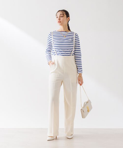 Rouge vif la cle / ルージュ・ヴィフ ラクレ Tシャツ | バックVボーダー ロンT | 詳細5