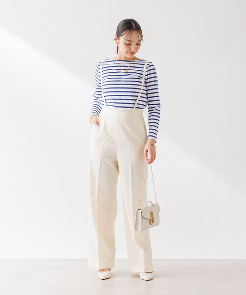 Rouge vif la cle / ルージュ・ヴィフ ラクレ Tシャツ | バックVボーダー ロンT | 詳細6