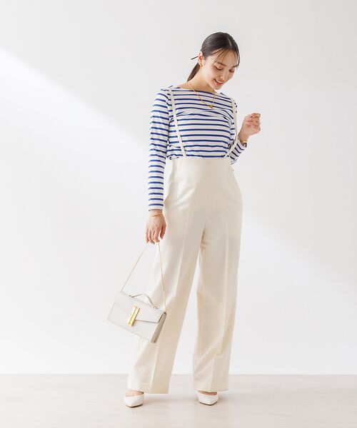 Rouge vif la cle / ルージュ・ヴィフ ラクレ Tシャツ | バックVボーダー ロンT | 詳細7