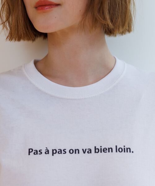 Rouge vif la cle / ルージュ・ヴィフ ラクレ Tシャツ | ロゴコンパクトTシャツ | 詳細20