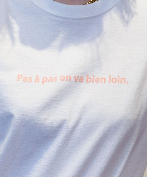 Rouge vif la cle / ルージュ・ヴィフ ラクレ Tシャツ | ロゴコンパクトTシャツ | 詳細25