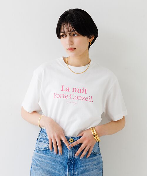 Rouge vif la cle / ルージュ・ヴィフ ラクレ Tシャツ | バックスクエアロゴTシャツ | 詳細1