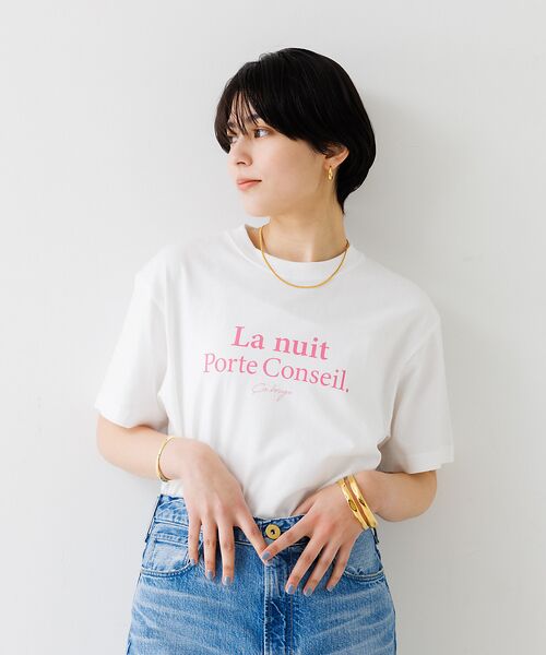 Rouge vif la cle / ルージュ・ヴィフ ラクレ Tシャツ | バックスクエアロゴTシャツ | 詳細2