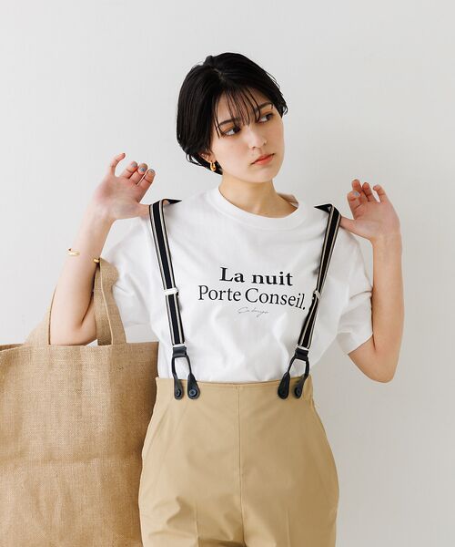 Rouge vif la cle / ルージュ・ヴィフ ラクレ Tシャツ | バックスクエアロゴTシャツ | 詳細13