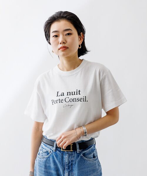 Rouge vif la cle / ルージュ・ヴィフ ラクレ Tシャツ | バックスクエアロゴTシャツ | 詳細14