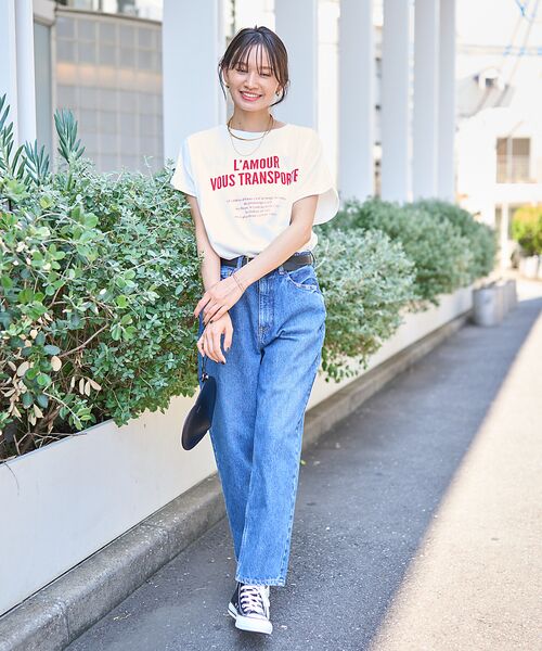 Rouge vif la cle / ルージュ・ヴィフ ラクレ Tシャツ | 【一部店舗限定】シルケット天竺フレンチスリーブT【予約】 | 詳細12