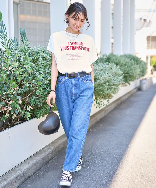 Rouge vif la cle / ルージュ・ヴィフ ラクレ Tシャツ | 【一部店舗限定】シルケット天竺フレンチスリーブT【予約】 | 詳細13