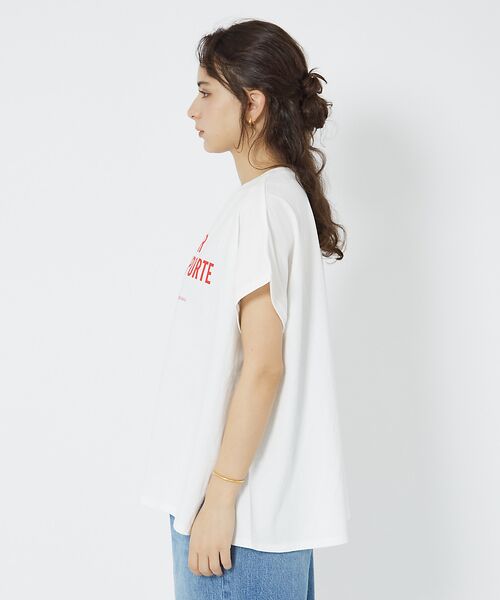 Rouge vif la cle / ルージュ・ヴィフ ラクレ Tシャツ | 【一部店舗限定】シルケット天竺フレンチスリーブT | 詳細16