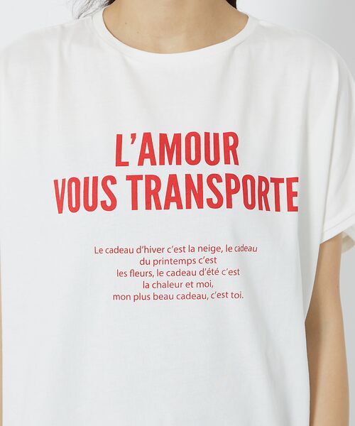 Rouge vif la cle / ルージュ・ヴィフ ラクレ Tシャツ | 【一部店舗限定】シルケット天竺フレンチスリーブT | 詳細20