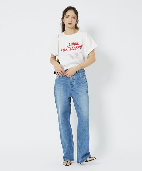 Rouge vif la cle / ルージュ・ヴィフ ラクレ Tシャツ | 【一部店舗限定】シルケット天竺フレンチスリーブT【予約】 | 詳細4