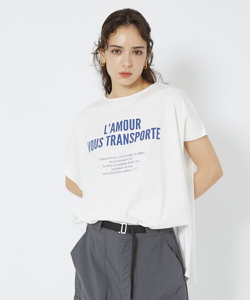 Rouge vif la cle / ルージュ・ヴィフ ラクレ Tシャツ | 【一部店舗限定】シルケット天竺フレンチスリーブT | 詳細14