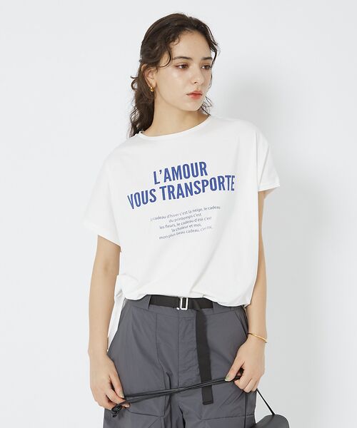 Rouge vif la cle / ルージュ・ヴィフ ラクレ Tシャツ | 【一部店舗限定】シルケット天竺フレンチスリーブT【予約】 | 詳細16