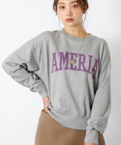 【MICA&DEAL /マイカアンドディール】AMERIA プリントスウェット