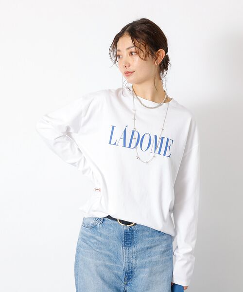 Rouge vif la cle / ルージュ・ヴィフ ラクレ Tシャツ | 【MICA&DEAL /マイカアンドディール】LADOME プリントロンT / | 詳細1