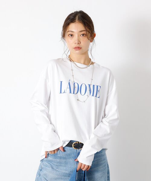 Rouge vif la cle / ルージュ・ヴィフ ラクレ Tシャツ | 【MICA&DEAL /マイカアンドディール】LADOME プリントロンT / | 詳細5