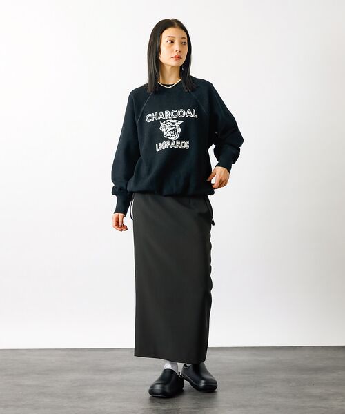 Rouge vif la cle / ルージュ・ヴィフ ラクレ スウェット | 25AW新色追加【ORIGINAL Charcoal × Americana】L | 詳細1