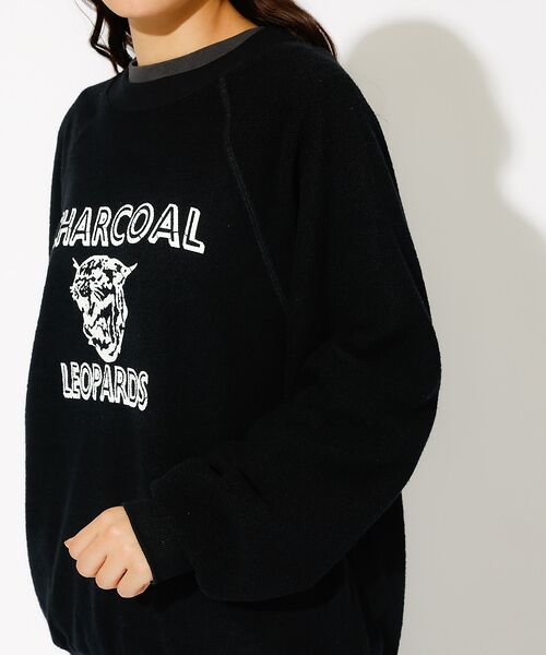 Rouge vif la cle / ルージュ・ヴィフ ラクレ スウェット | 25AW新色追加【ORIGINAL Charcoal × Americana】L | 詳細8