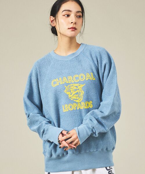 Rouge vif la cle / ルージュ・ヴィフ ラクレ スウェット | 26SS新色追加【ORIGINAL Charcoal × Americana】L（ブルー）