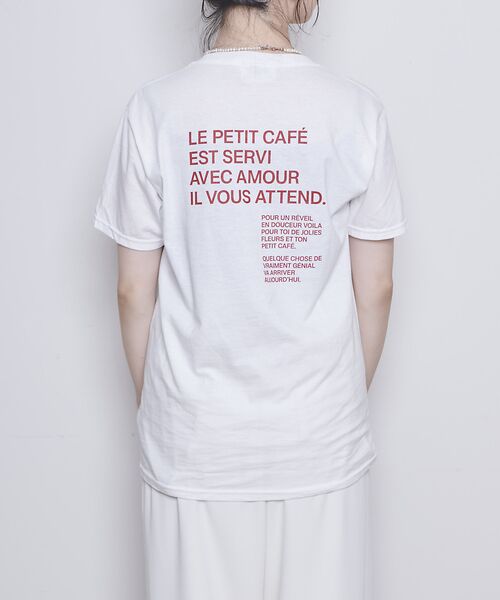 Rouge vif la cle / ルージュ・ヴィフ ラクレ Tシャツ | 前後ロゴコンパクトT | 詳細10