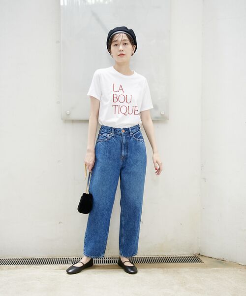 Rouge vif la cle / ルージュ・ヴィフ ラクレ Tシャツ | 前後ロゴコンパクトT | 詳細6