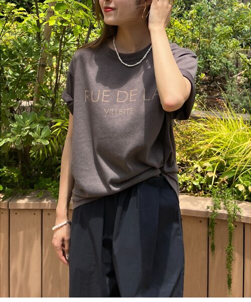 Rouge vif la cle / ルージュ・ヴィフ ラクレ Tシャツ | ビットシアーロゴTシャツ | 詳細17