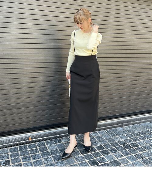 Rouge vif la cle / ルージュ・ヴィフ ラクレ ニット・セーター | シルク混ワイドリブプルオーバーニット | 詳細28