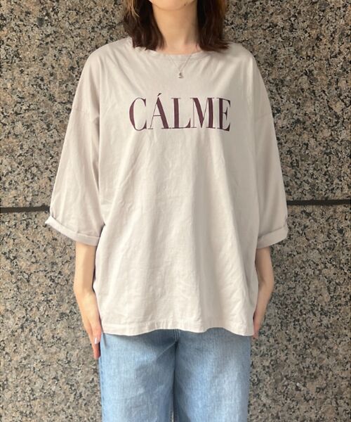 Rouge vif la cle / ルージュ・ヴィフ ラクレ Tシャツ | 【MICA&DEAL /マイカアンドディール】CALMEプリントロンT | 詳細12